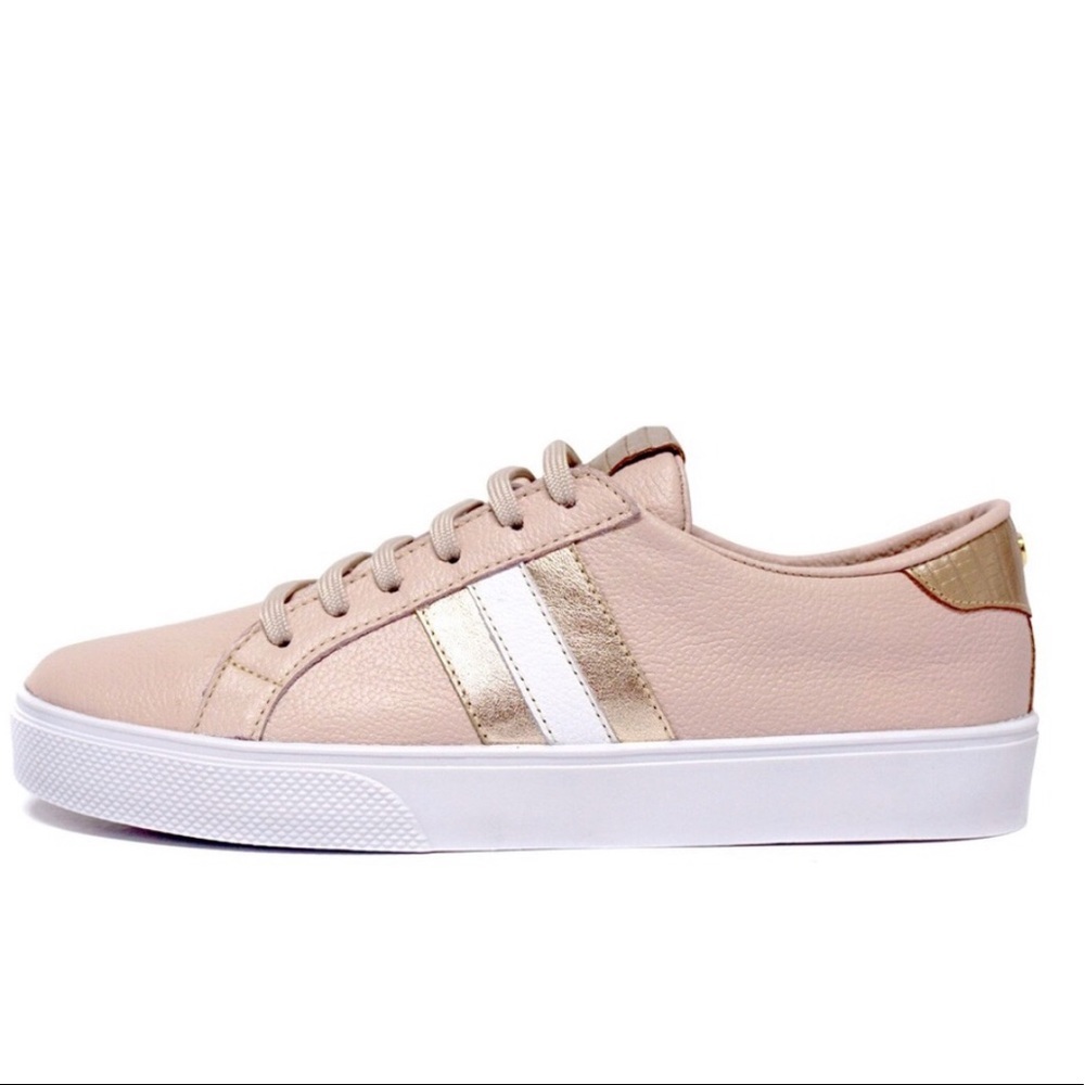KAANAS Tatacoa Blush Rose Gold Sneakers 8